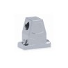 Capot 10B, Aluminium moulé sous pression, acier inoxydable, IP68/IP69K, Sortie horizontale, PG16